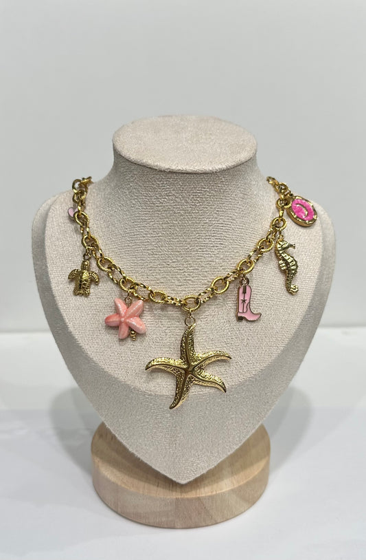 Collier doré – Summer Paradise