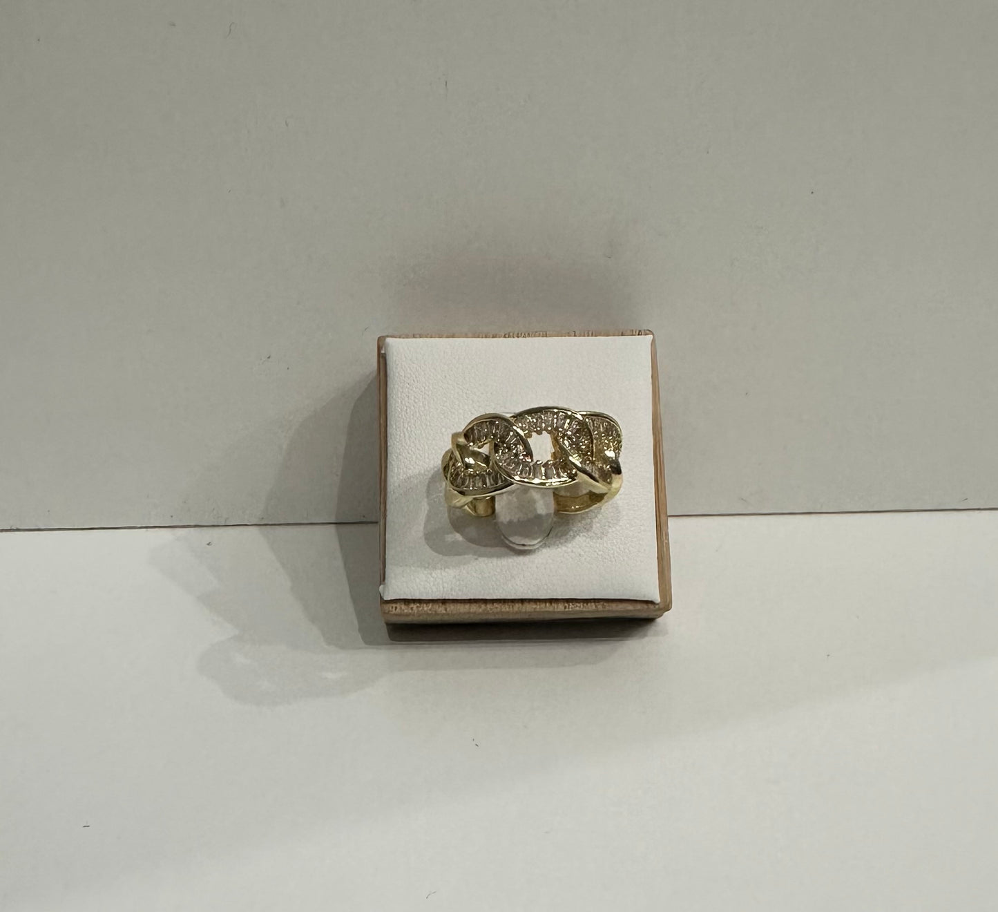 Bague dorée – Chain Glow