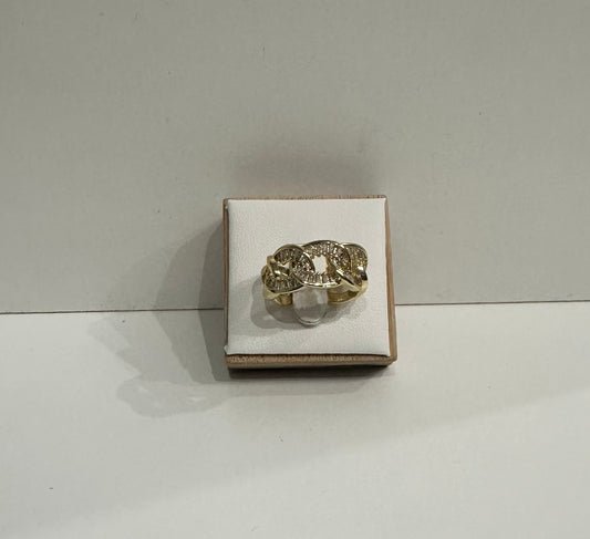 Bague dorée – Chain Glow