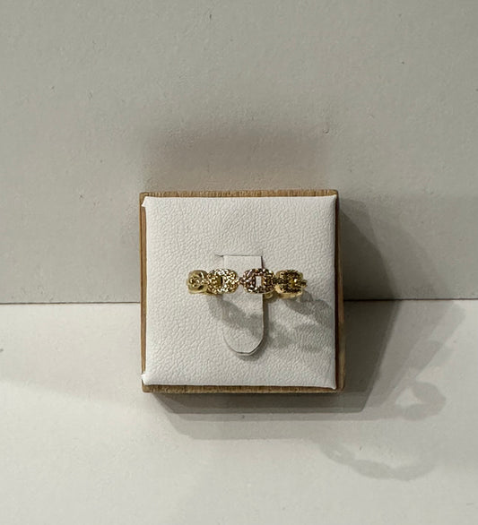 Bague dorée – Golden Link