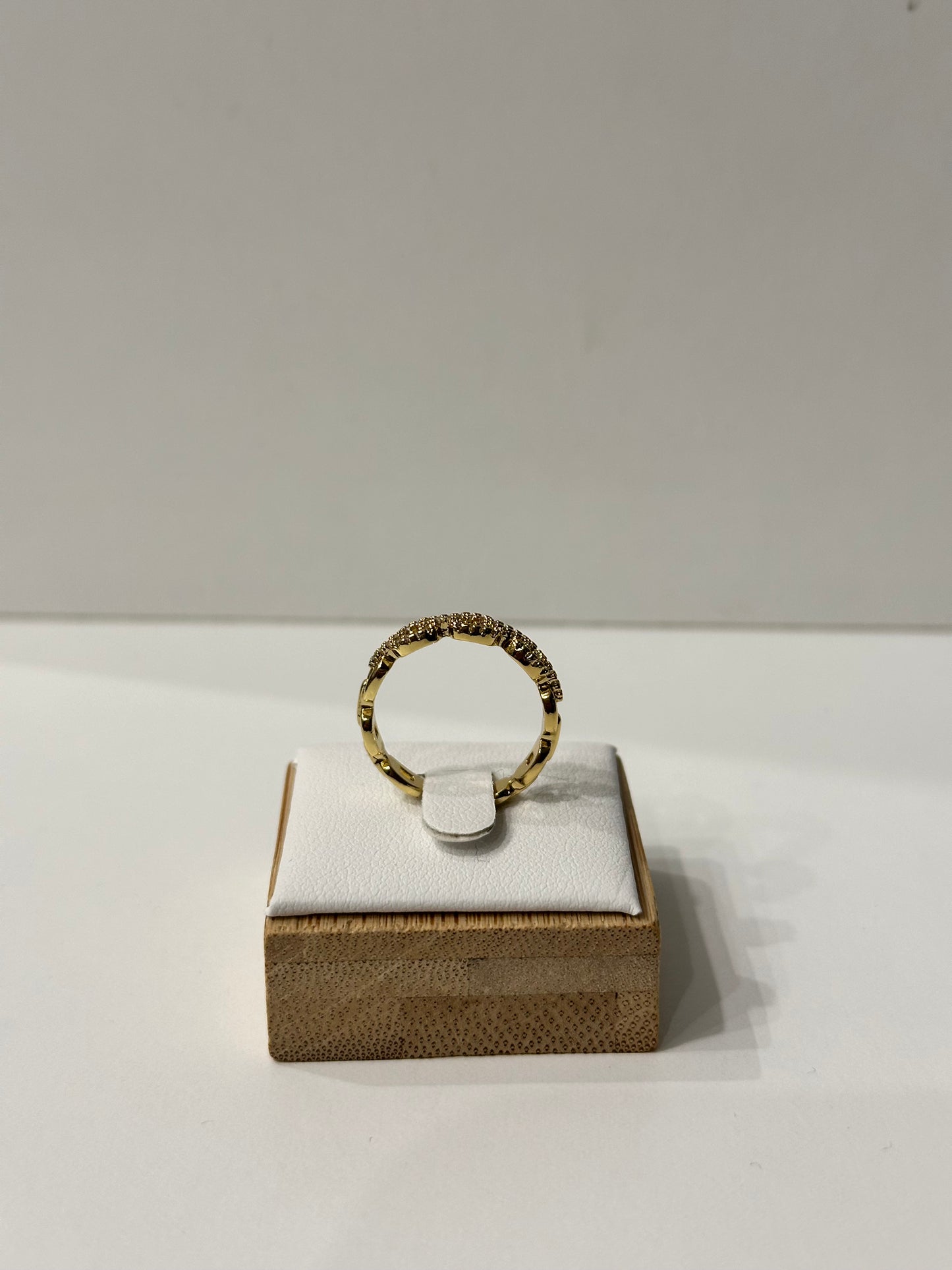 Bague dorée – Golden Link