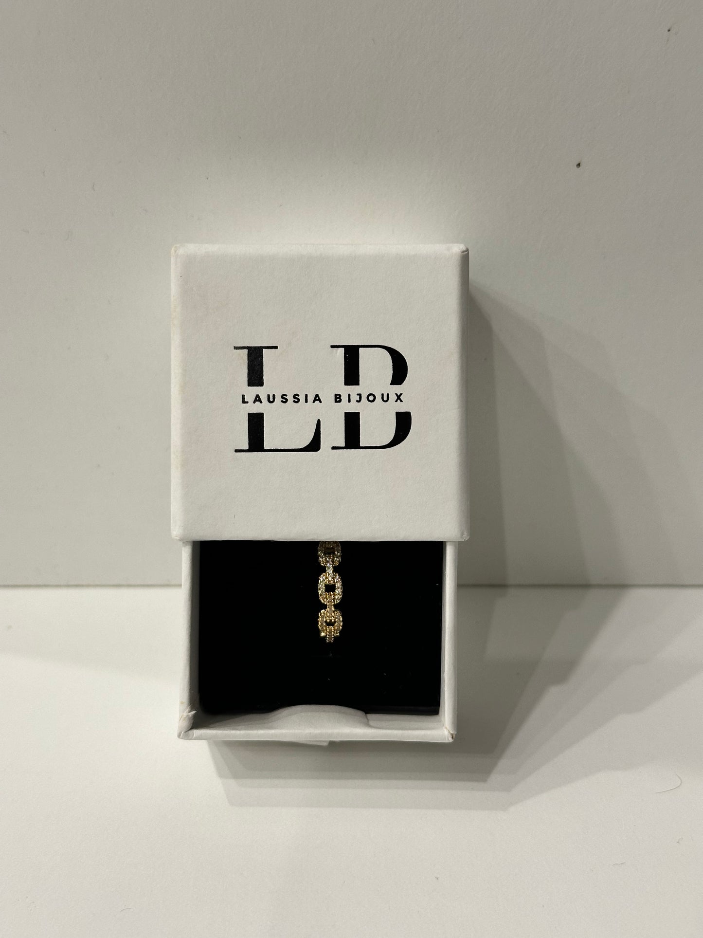 Bague dorée – Golden Link