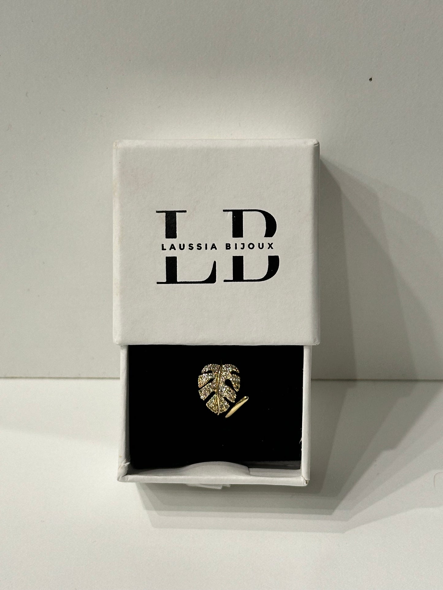 Bague dorée – Leaf Light