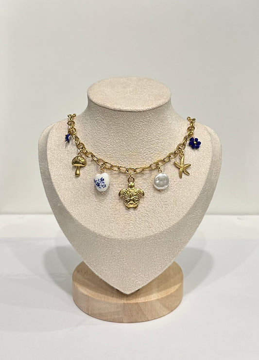 Collier doré – Ocean Dream