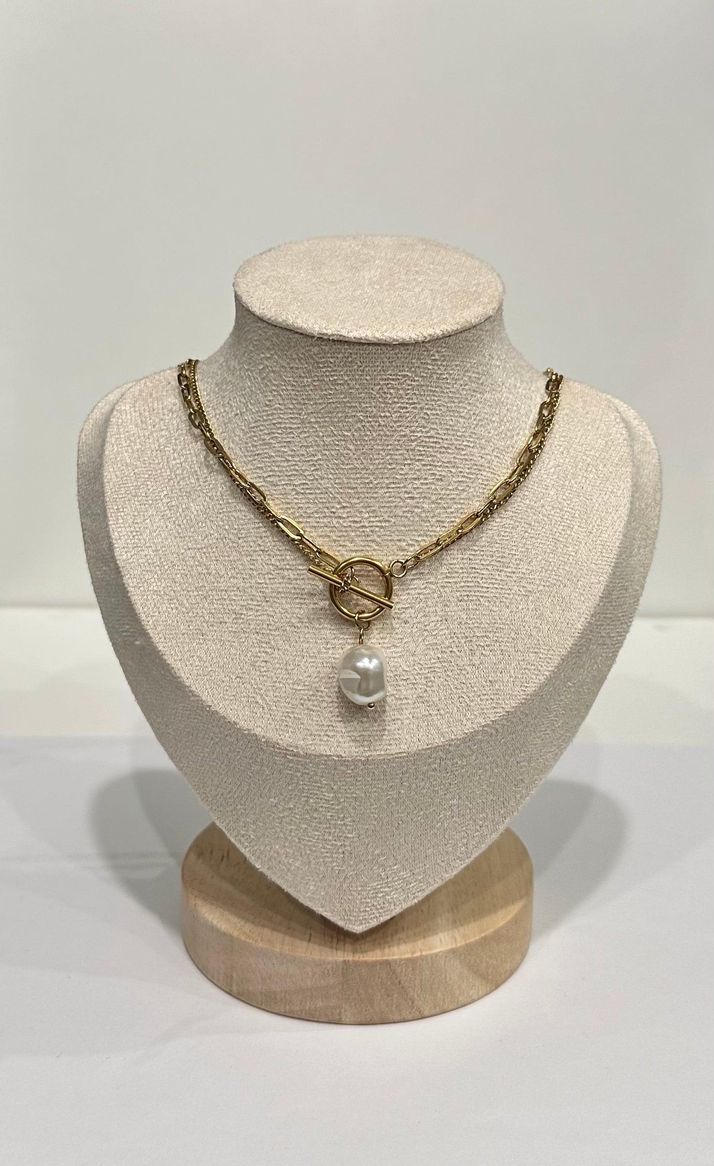 Collier doré – Perla Link