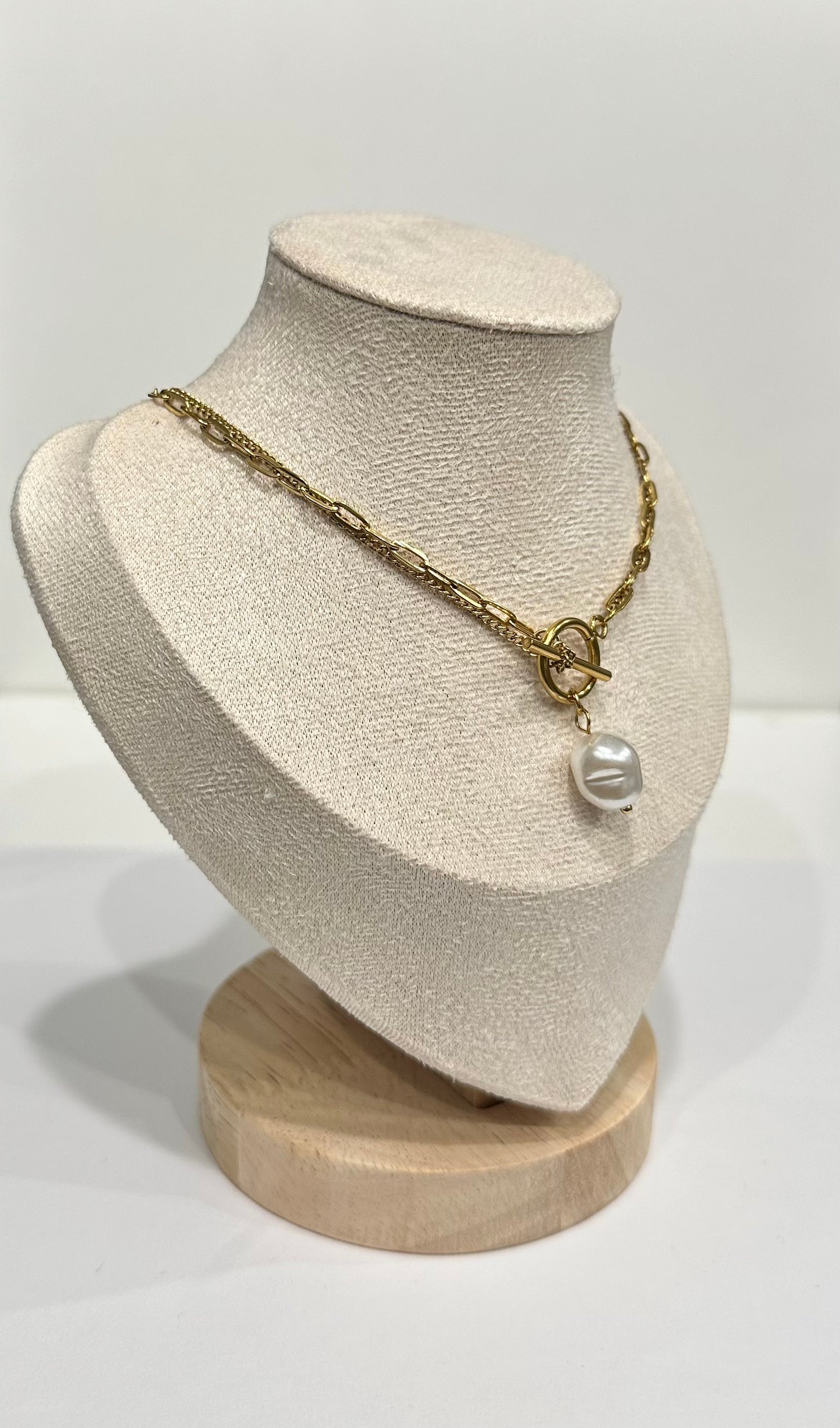 Collier doré – Perla Link