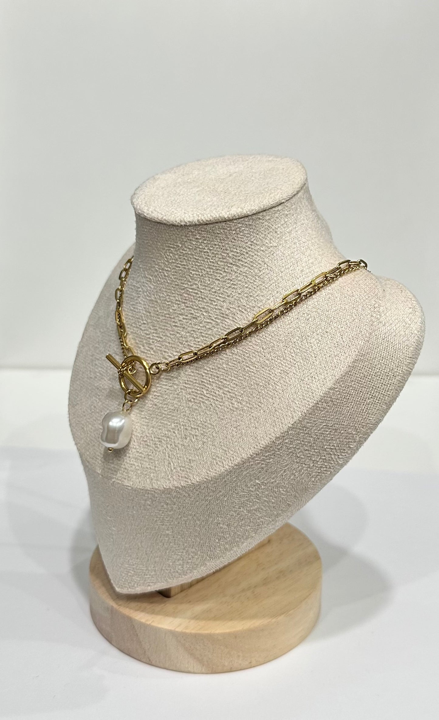 Collier doré – Perla Link