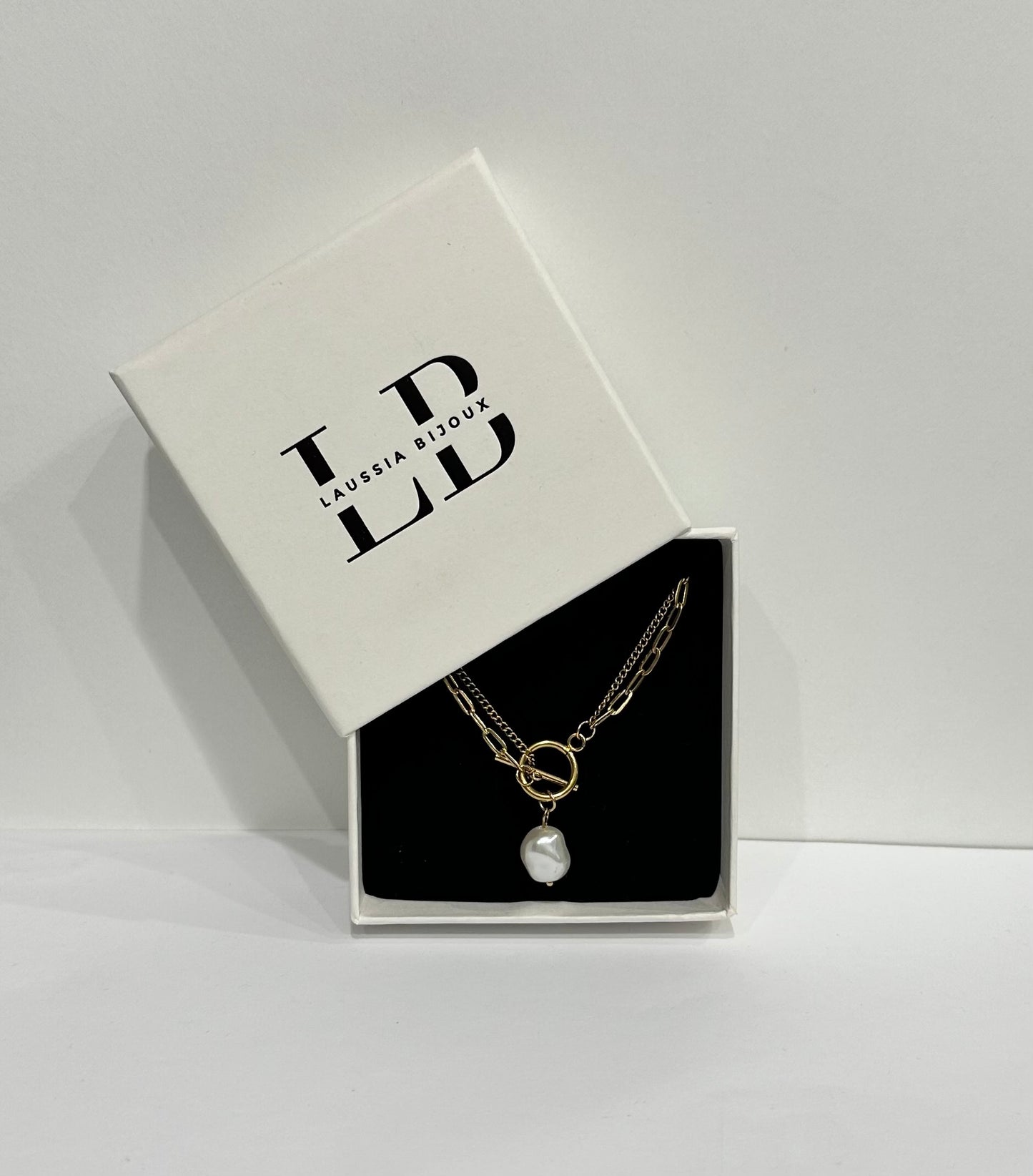 Collier doré – Perla Link