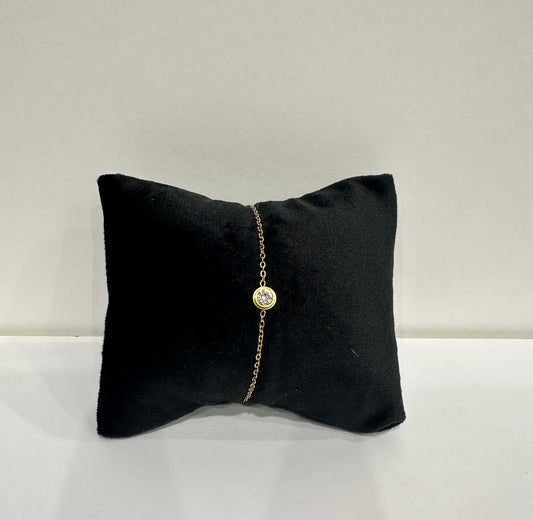 Bracelet doré – Crystal Line