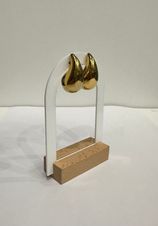 Boucles d’oreilles dorées – Golden Drop